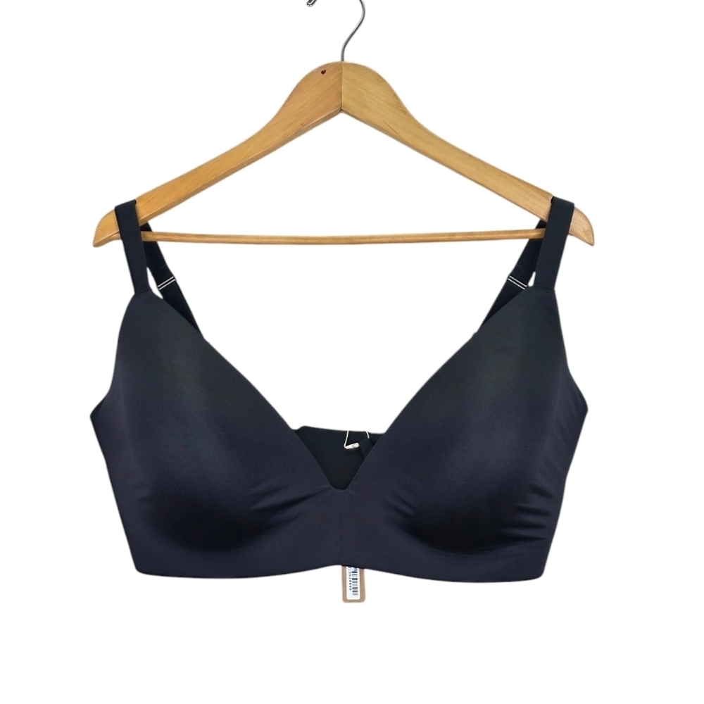 Nwt‎ Skims Wireless Form Lightly Lined Bra Color Onyx Size 42DDD